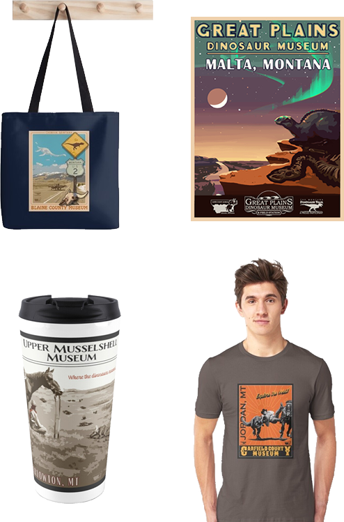 Montana Dino Trail Store Product Photos - The Montana Dinosaur Trail Montana Dino Trail Store Product Photos