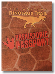 Montana Dino Trail Prehistoric Passport Cover